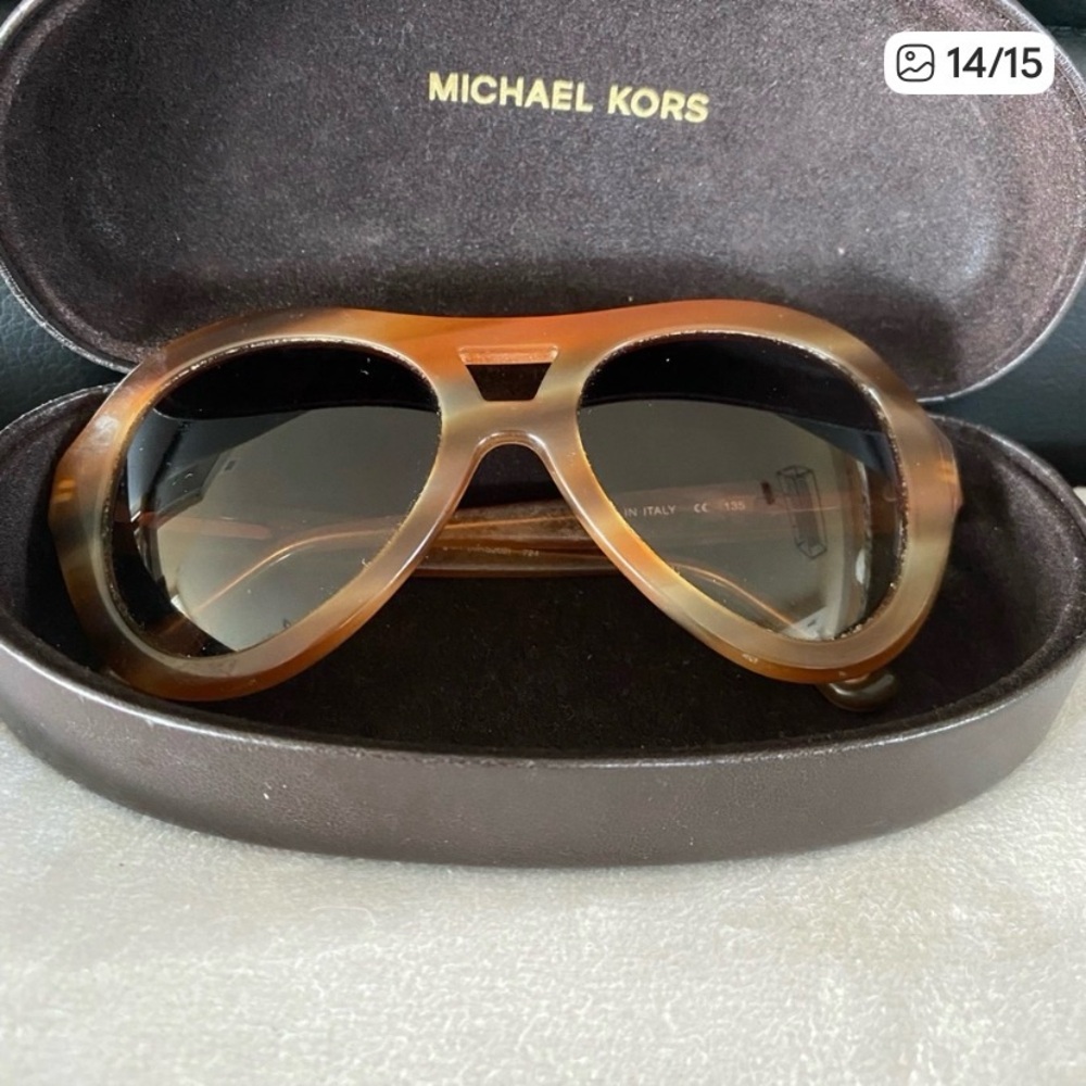 Michael Kors Amber Sunglasses 😎 kensington (MK5209) 724 - Tortoise